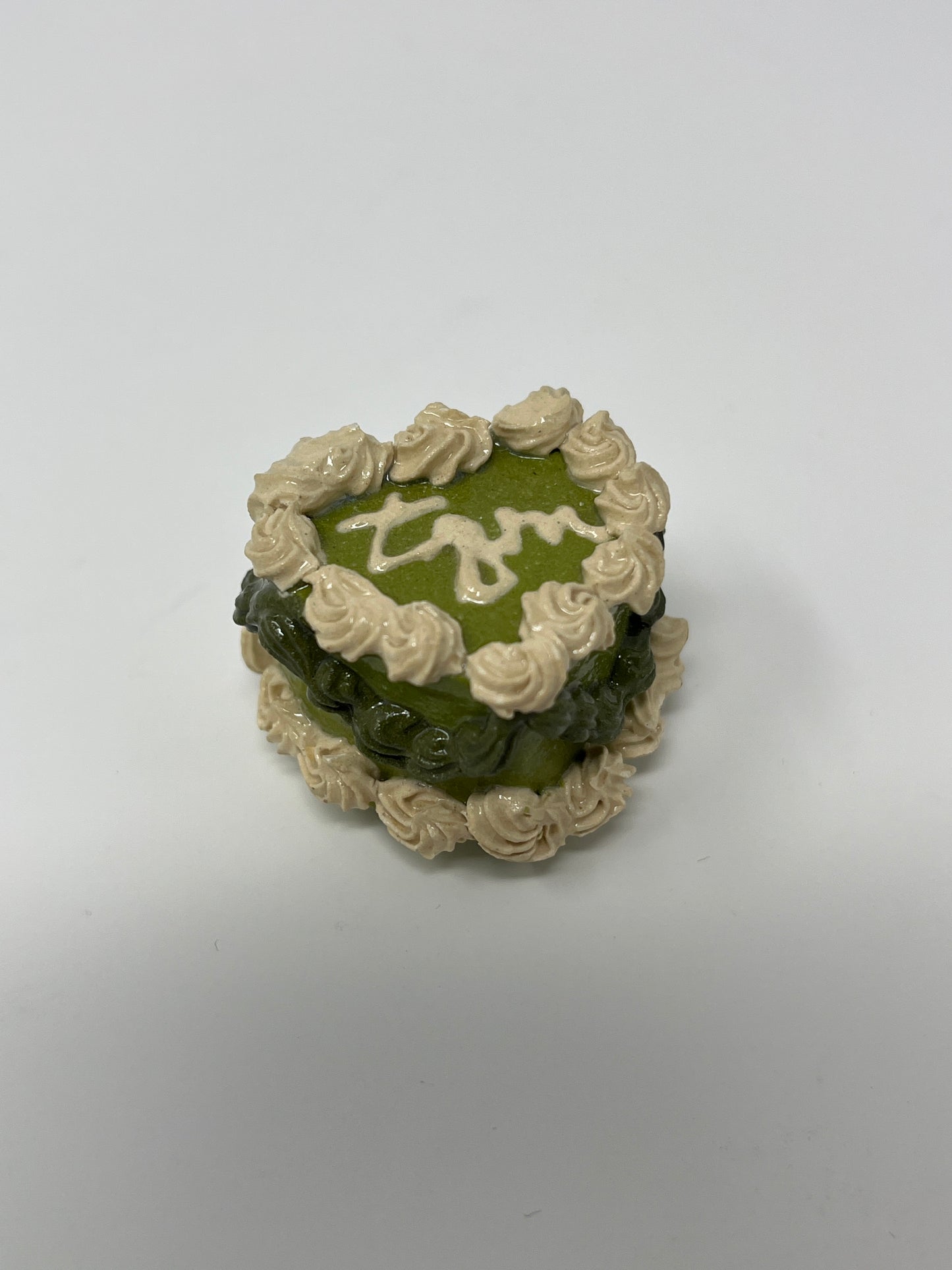 Mini Green Cake Magnets