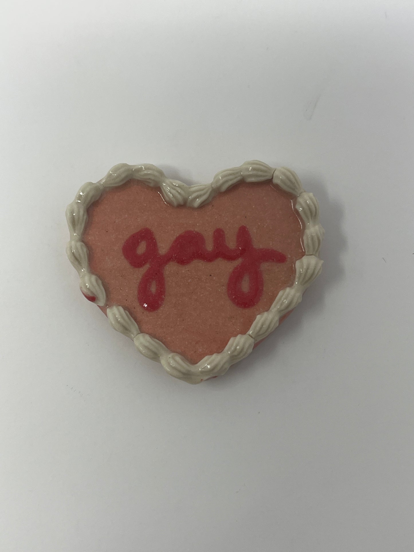 Gay Flat Cake Magnets