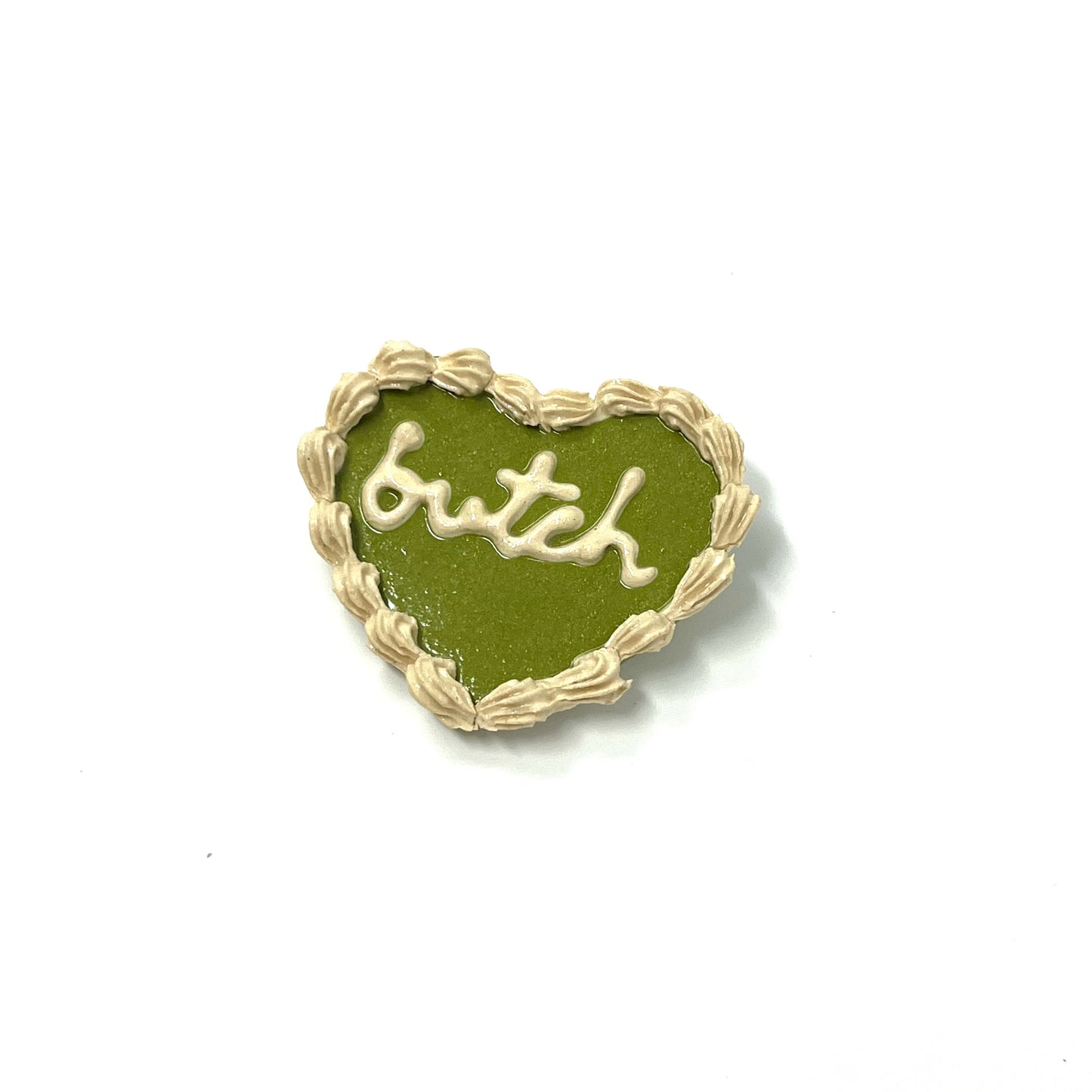 Green Flat Cake Magnets