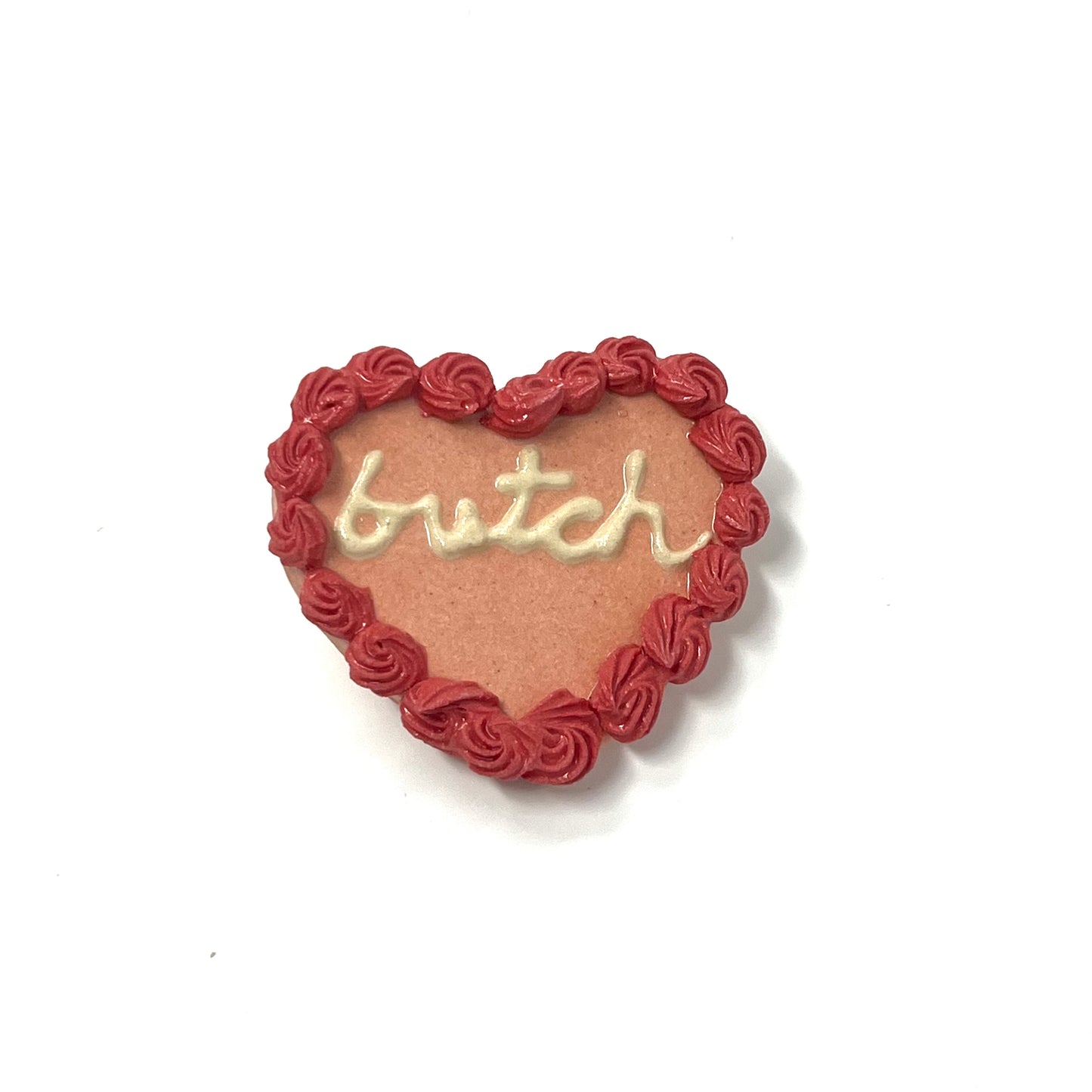 Pink Flat Cake Magnets
