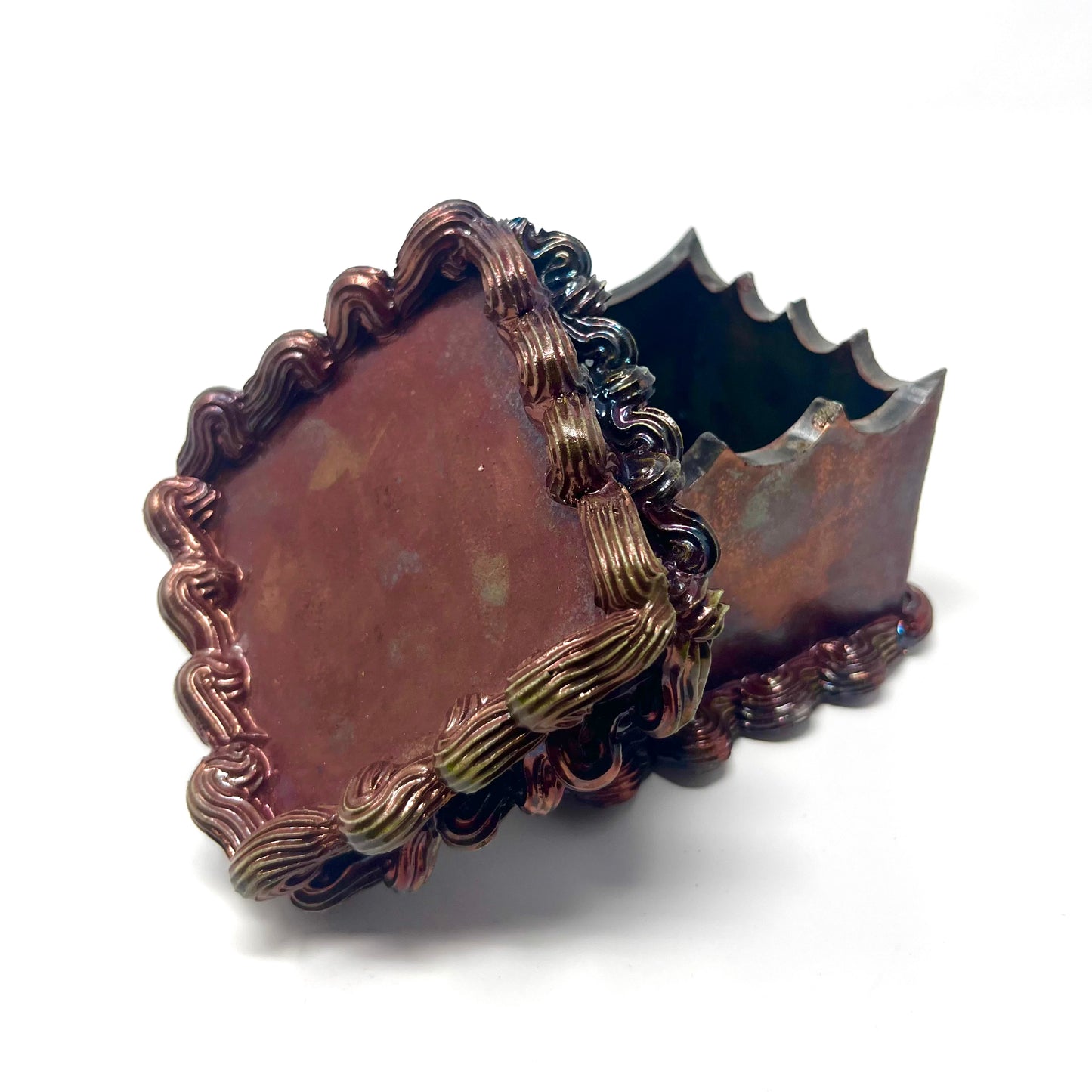Copper Cake Trinket Box