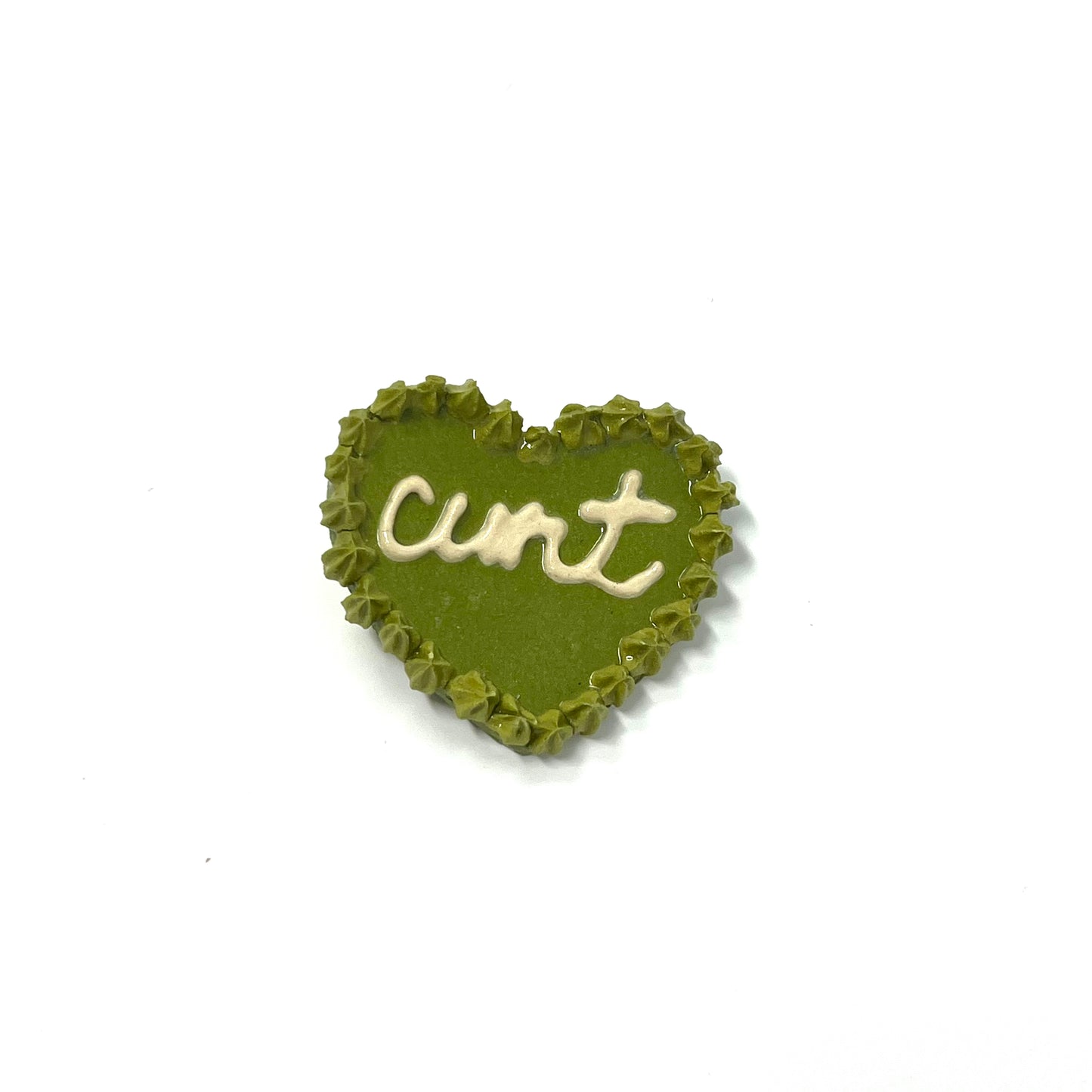 Green Flat Cake Magnets