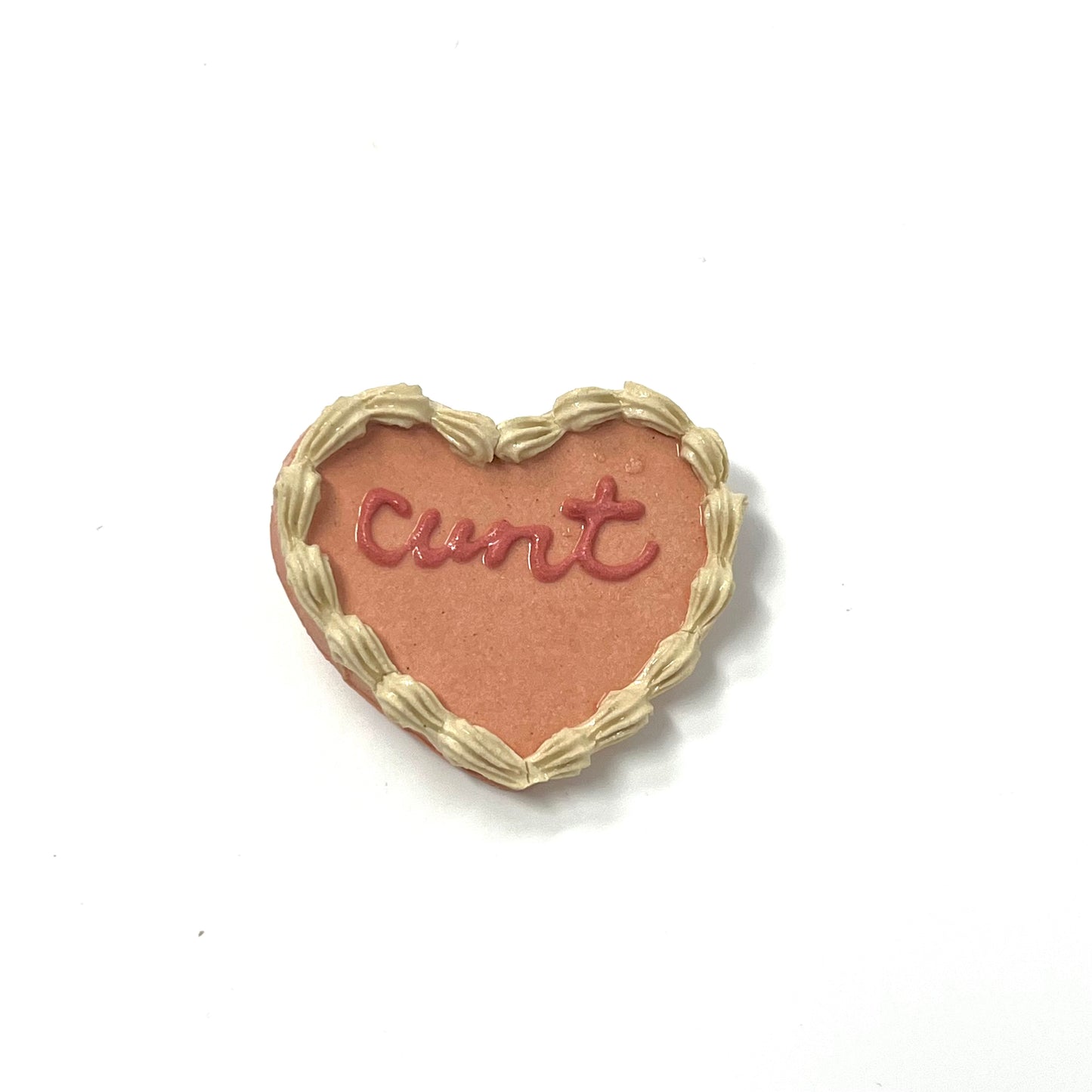 Pink Flat Cake Magnets