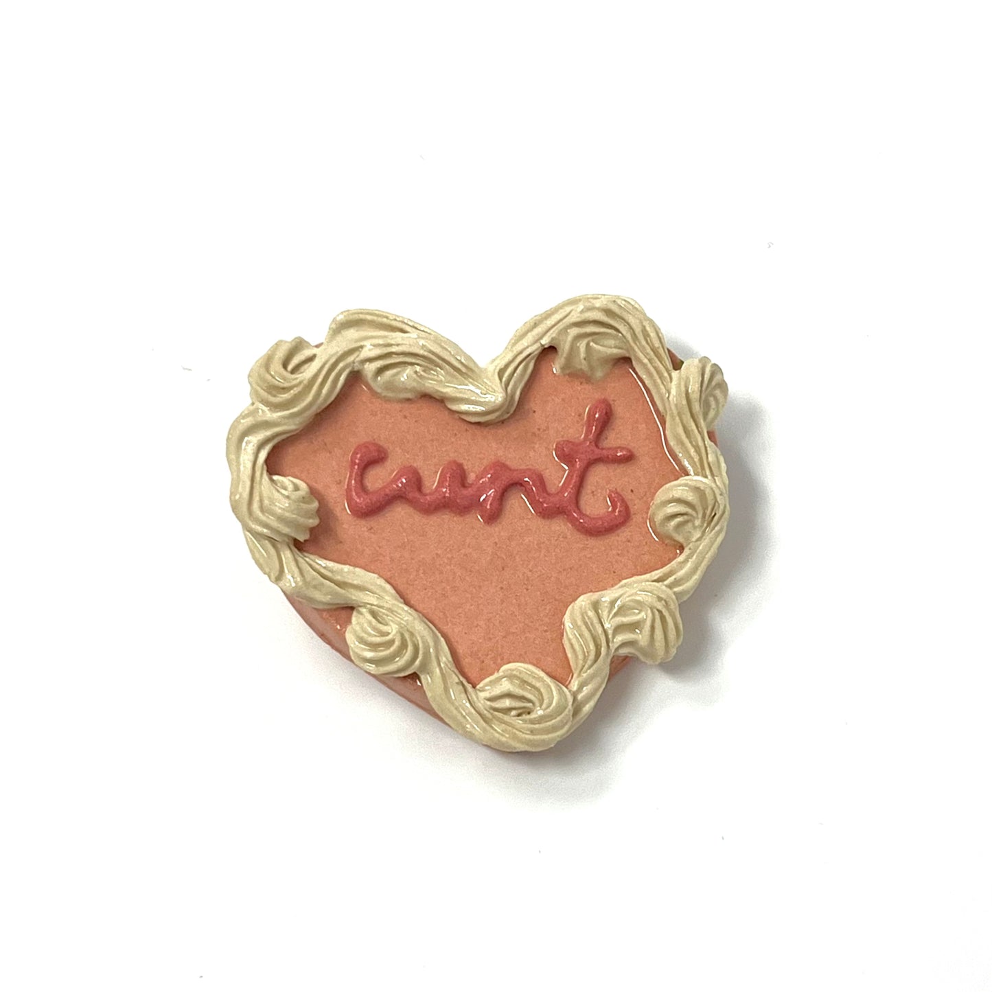 Pink Flat Cake Magnets