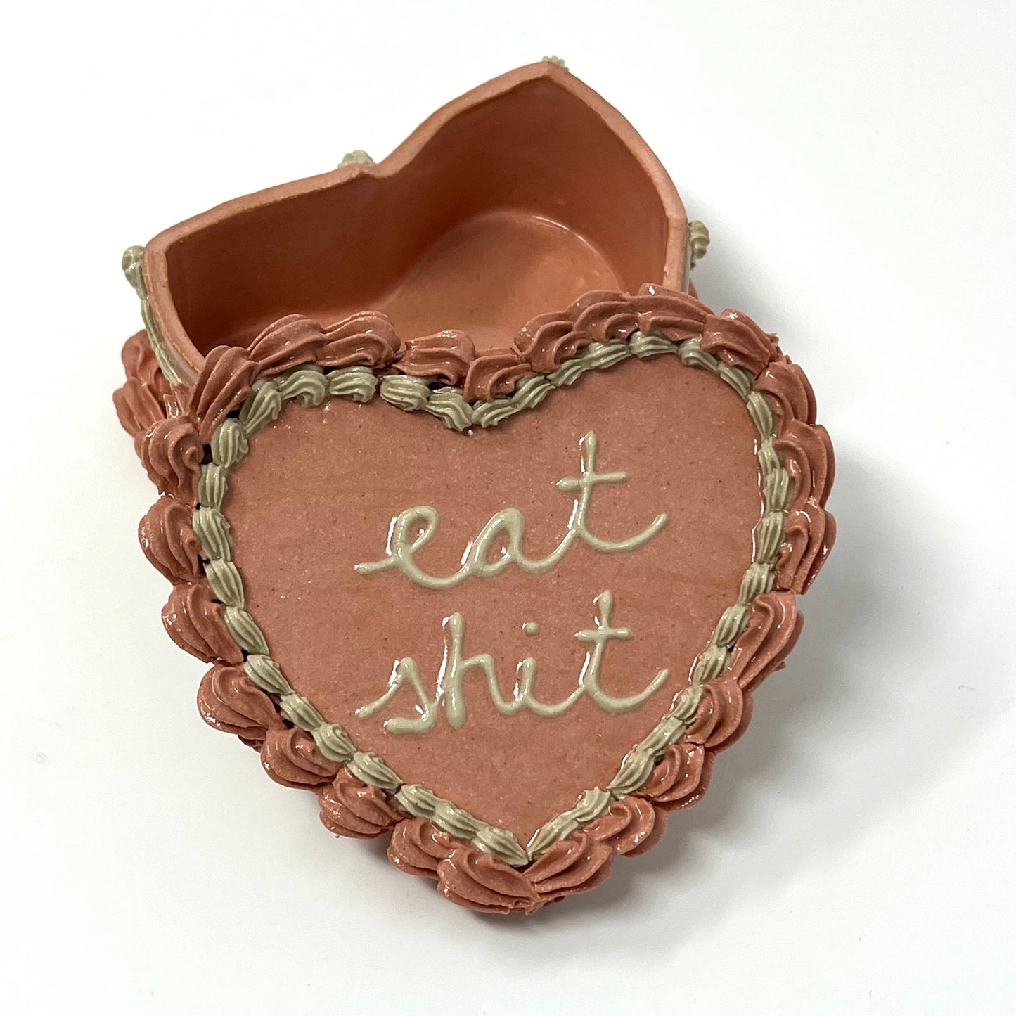 Eat Shit Heart Trinket Box