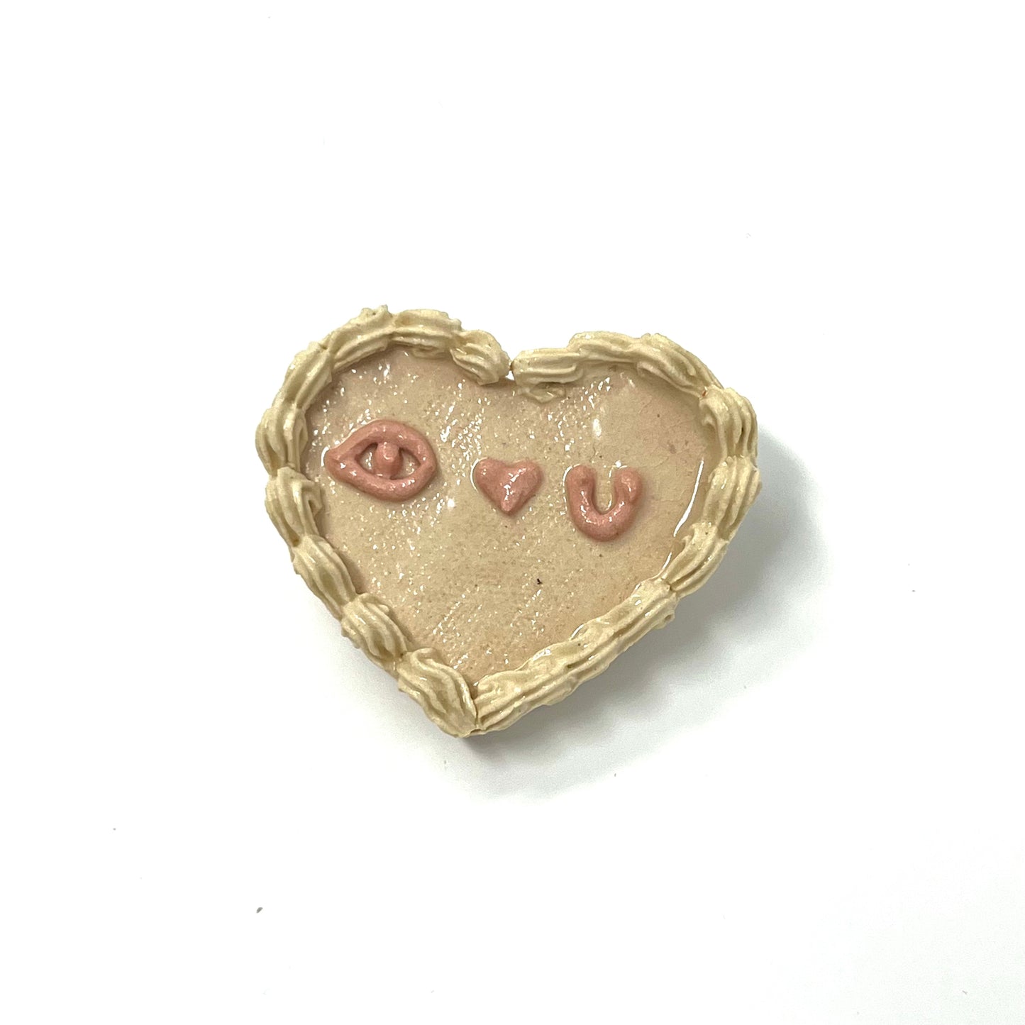 Pink Flat Cake Magnets