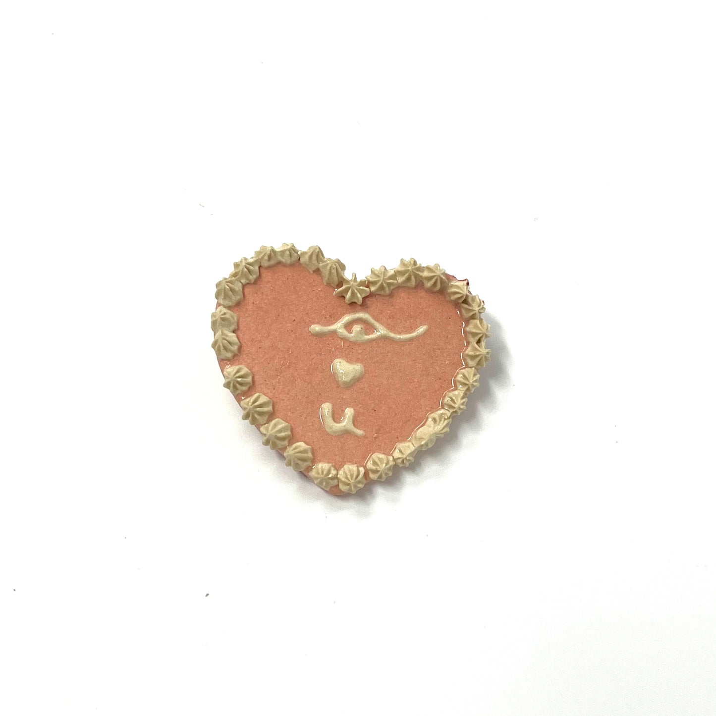Pink Flat Cake Magnets