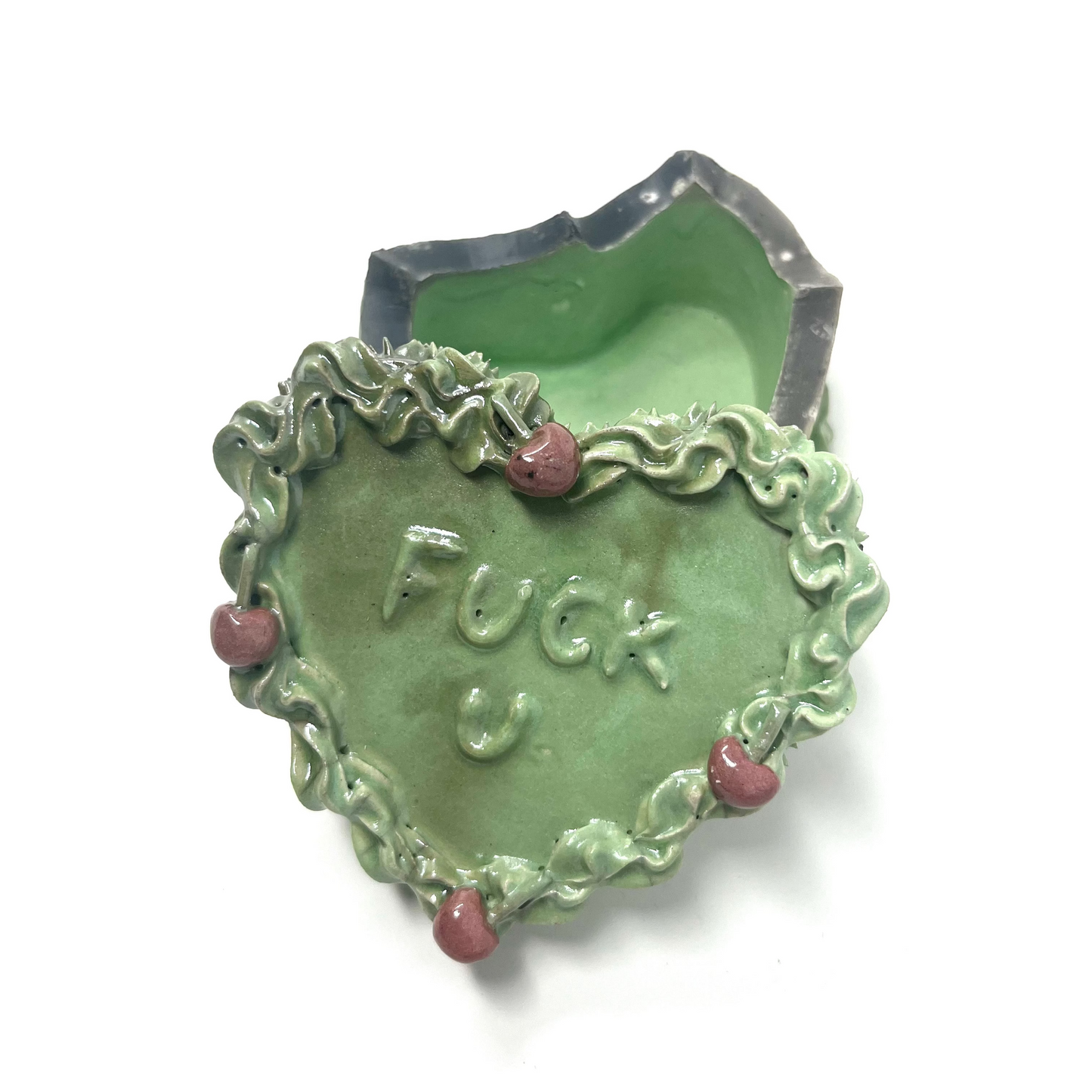 FU Pistachio Trinket Box