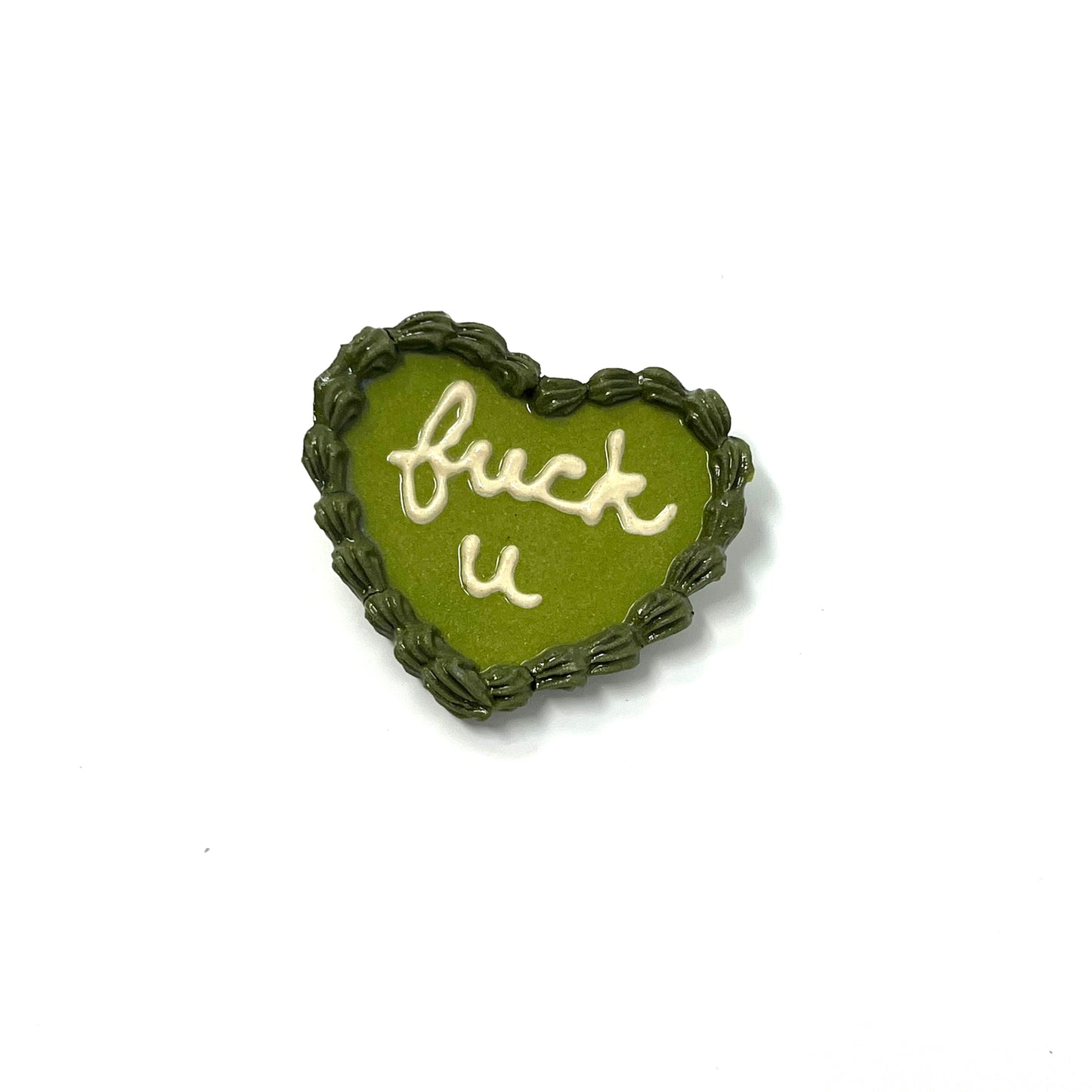 Green Flat Cake Magnets