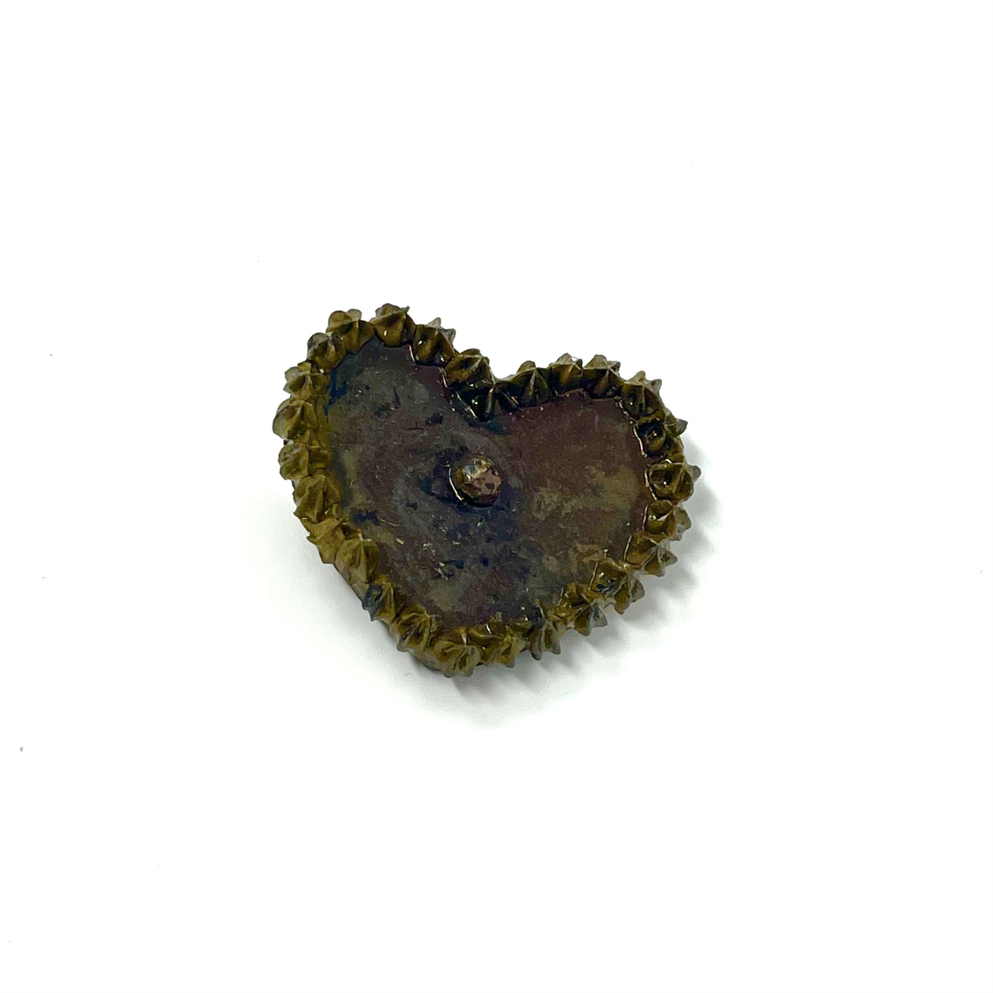 Raku Flat Cake Magnets