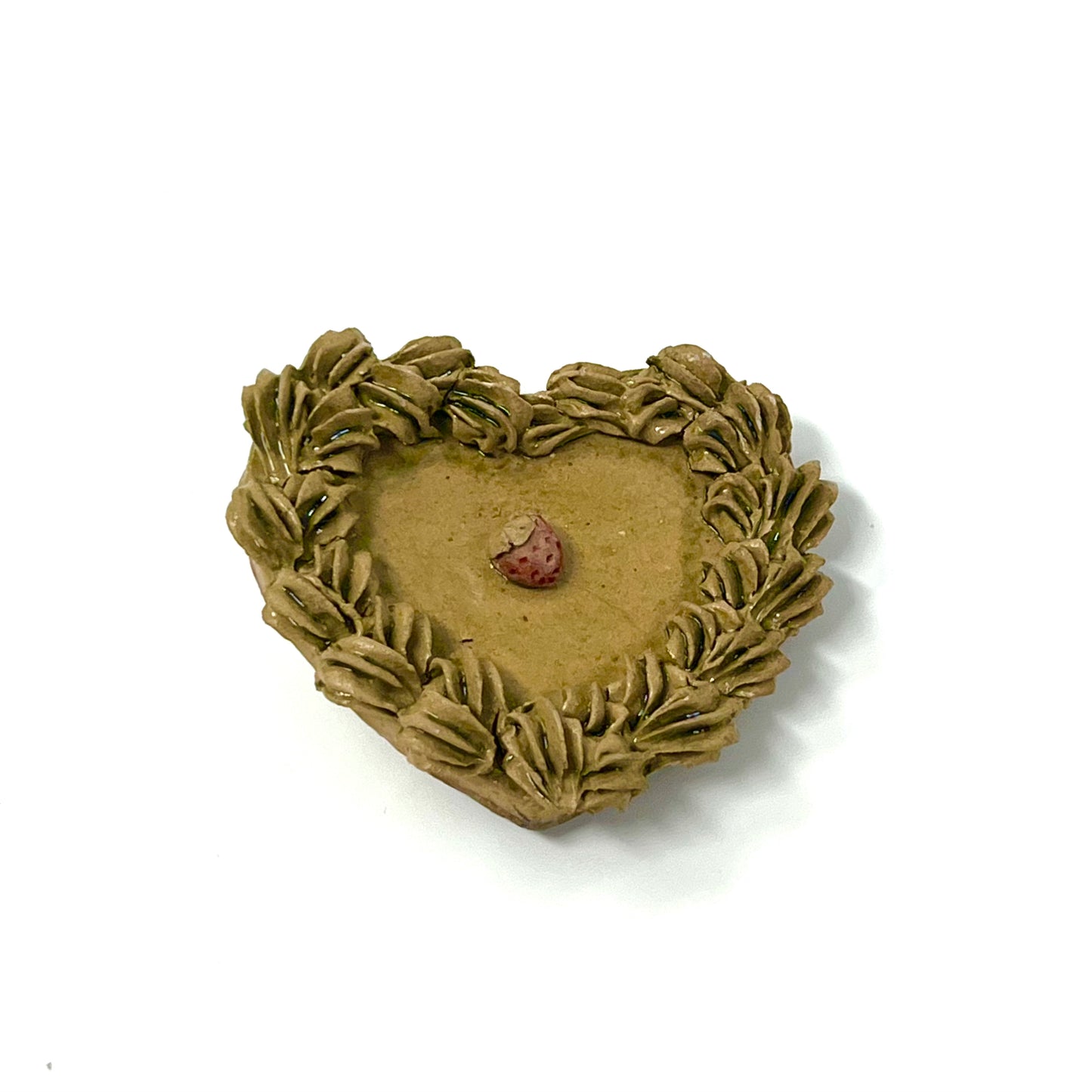 Raku Flat Cake Magnets
