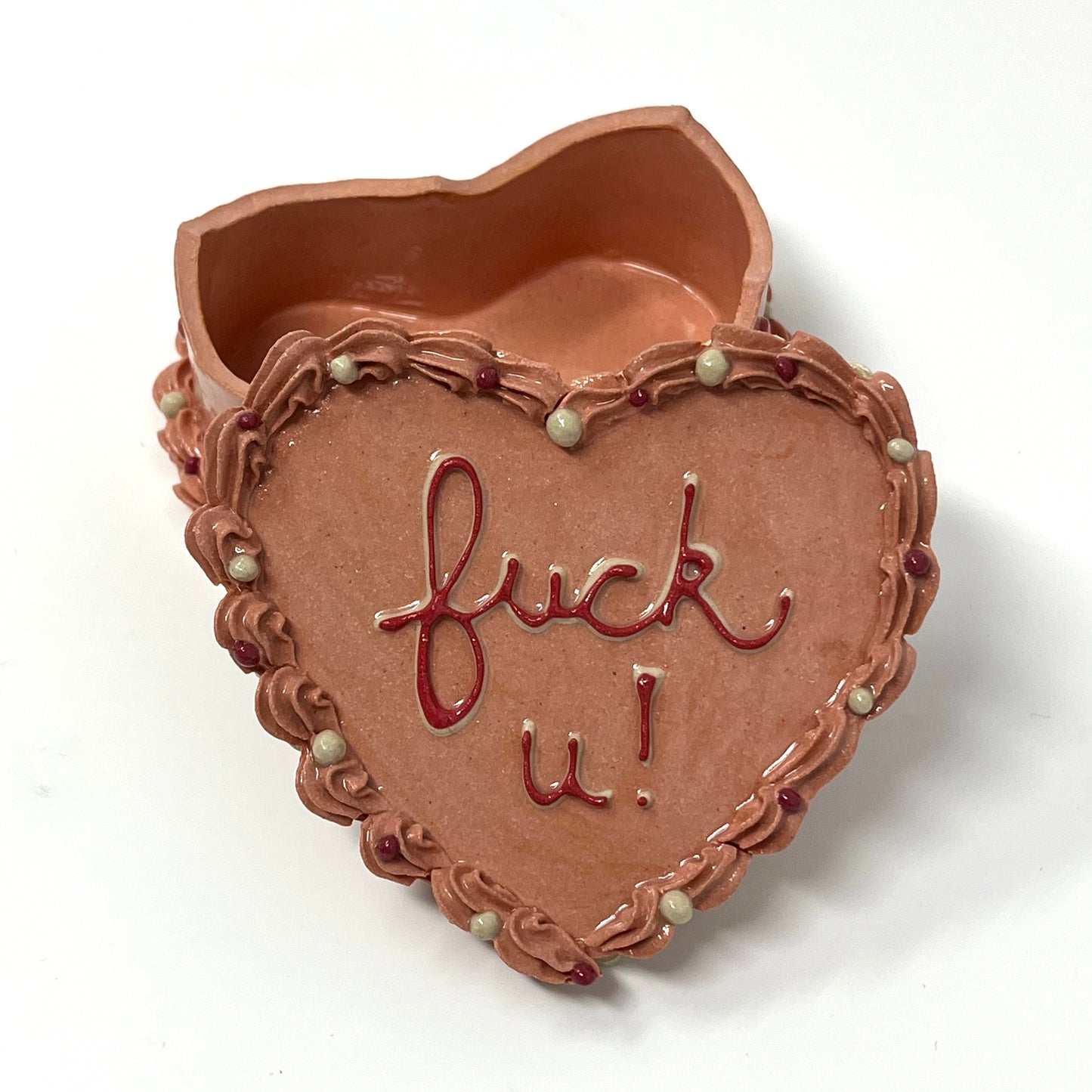Fuck You! Heart Trinket Box