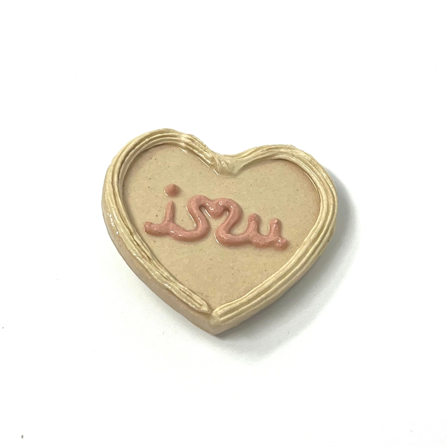 Pink Flat Cake Magnets