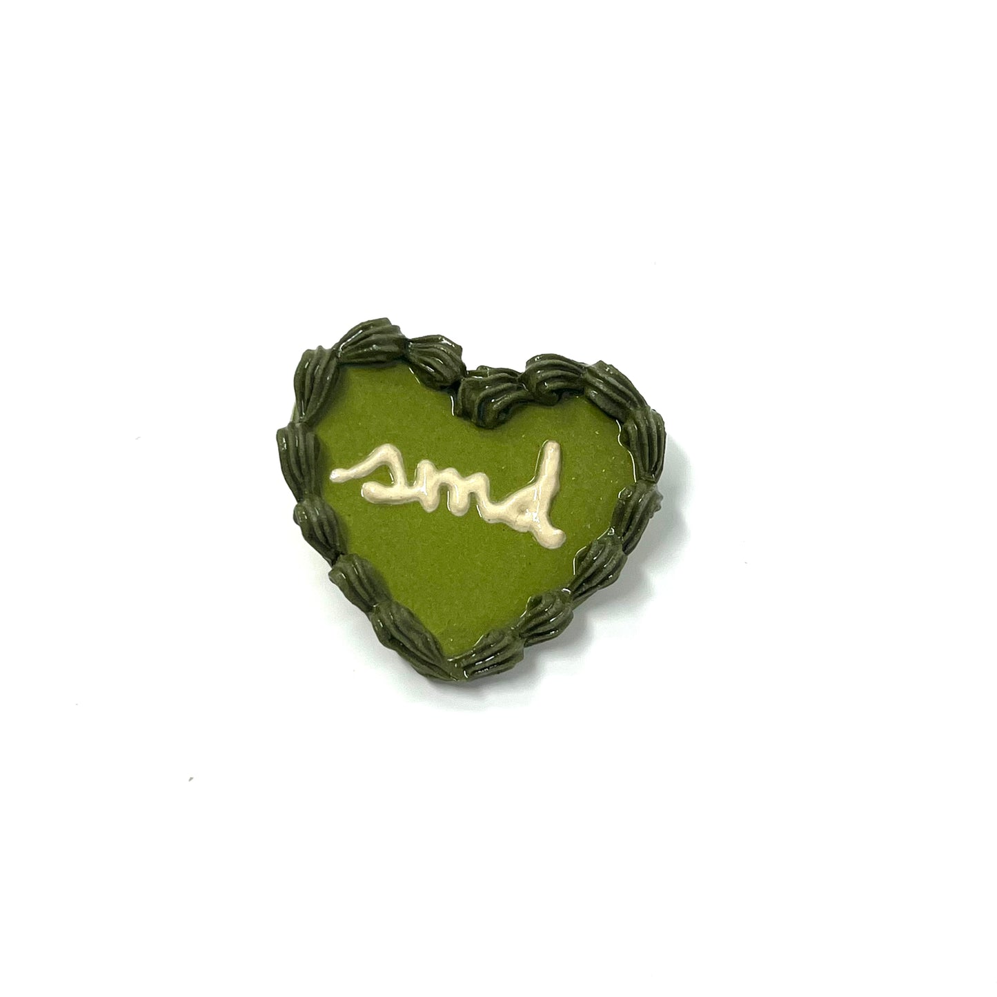 Green Flat Cake Magnets