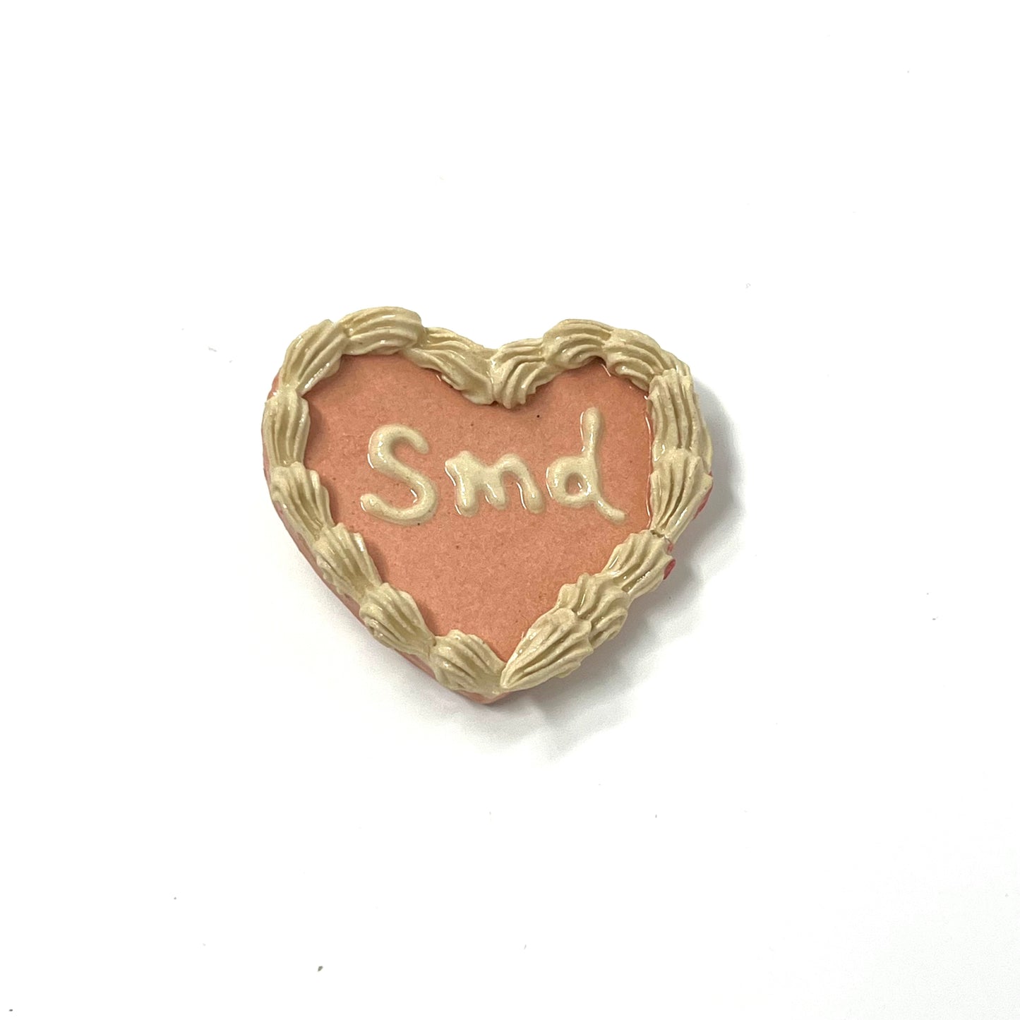 Pink Flat Cake Magnets