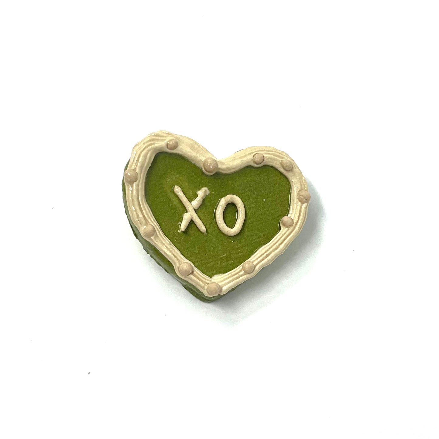 Green Flat Cake Magnets