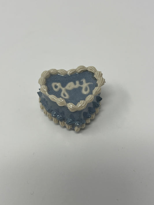 Mini Baby Blueberry Cake Magnets