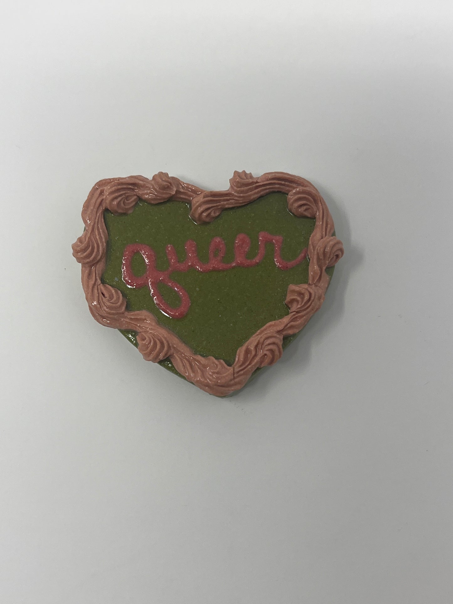 Queer Flat Cake Magnets