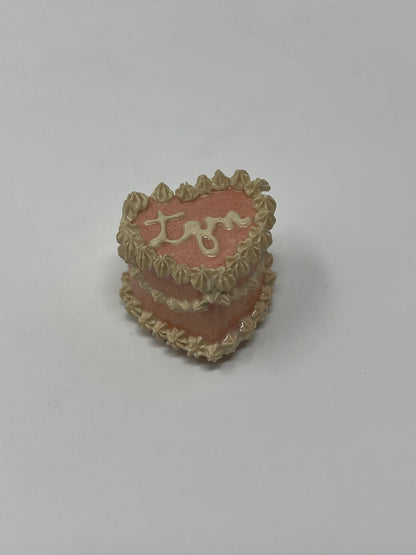 Mini Cake Pink Magnets