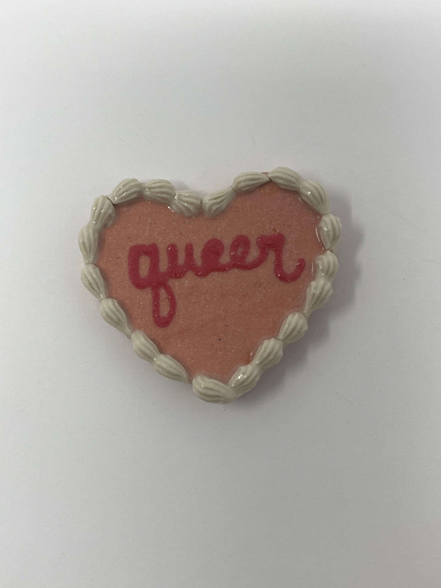 Queer Flat Cake Magnets