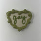 Gay Flat Cake Magnets