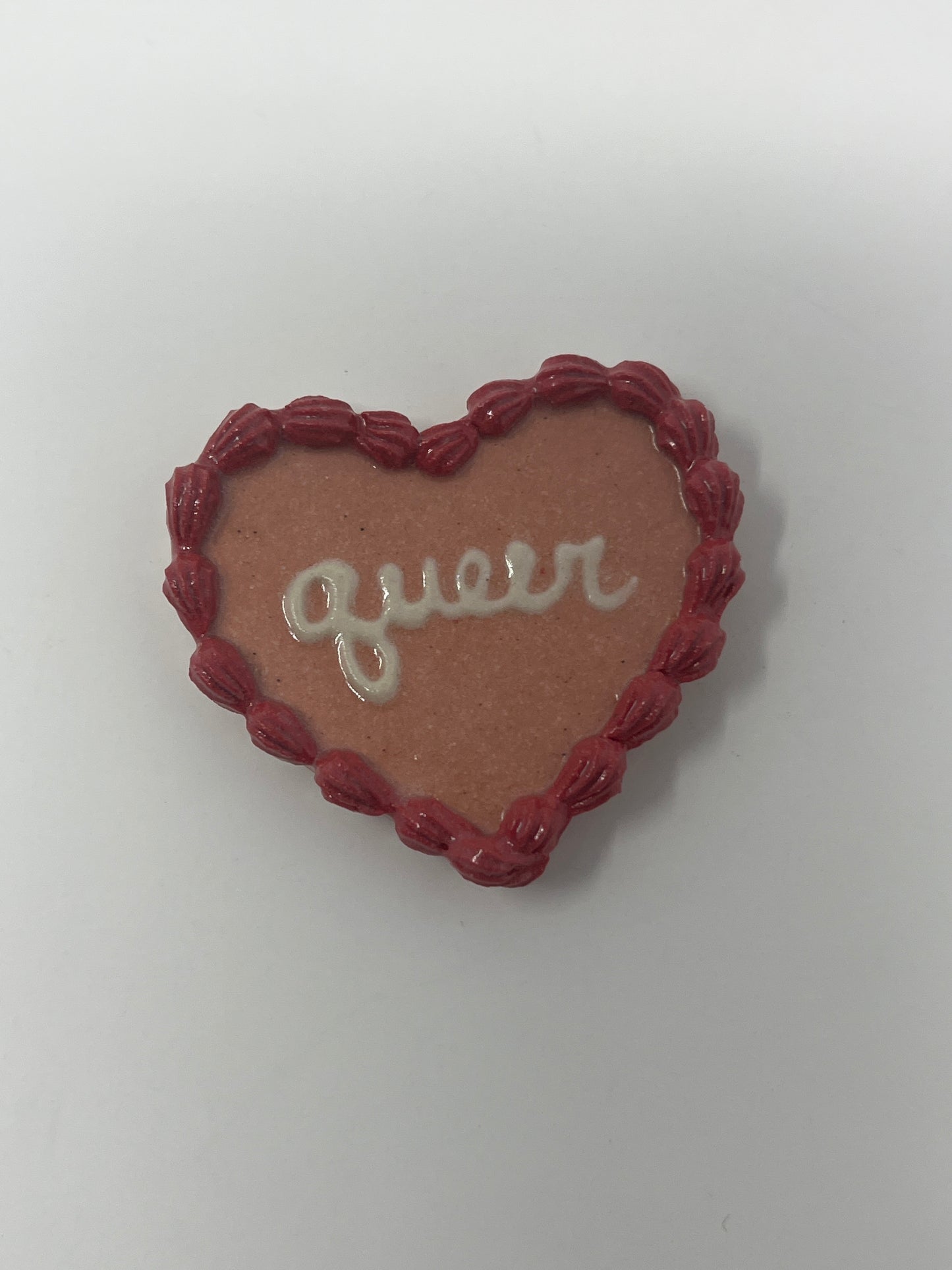 Queer Flat Cake Magnets