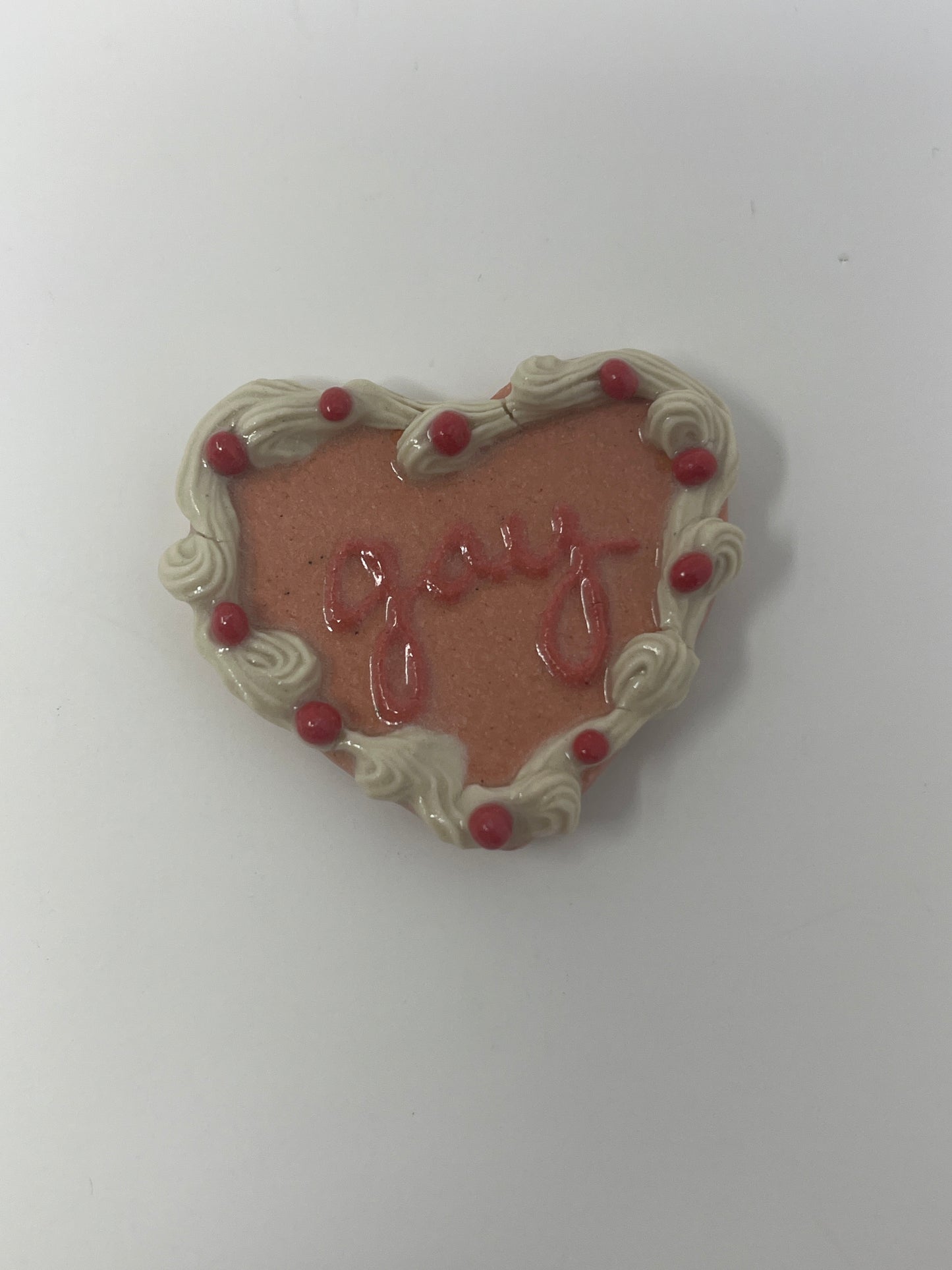 Gay Flat Cake Magnets