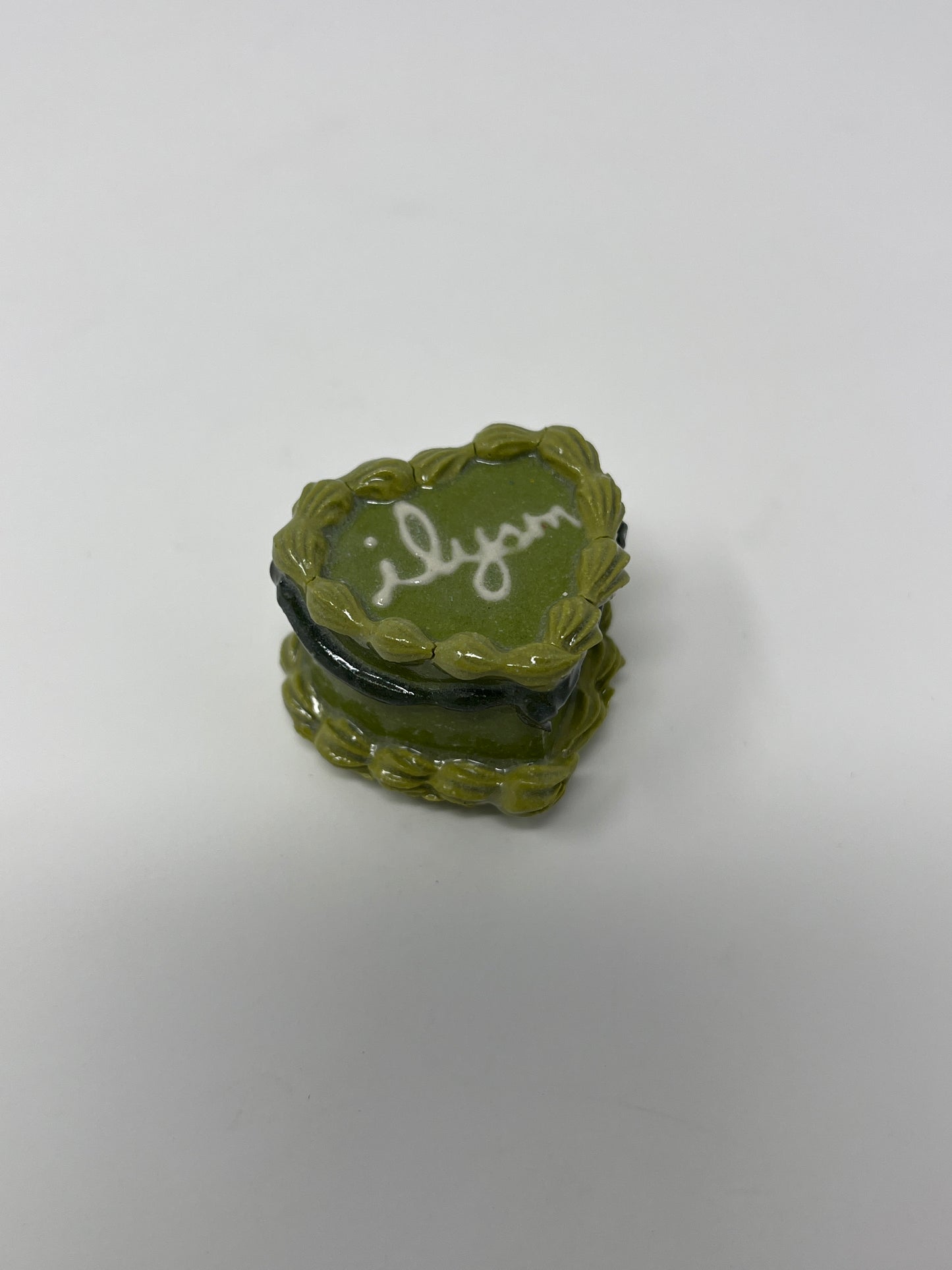 Mini Green Cake Magnets