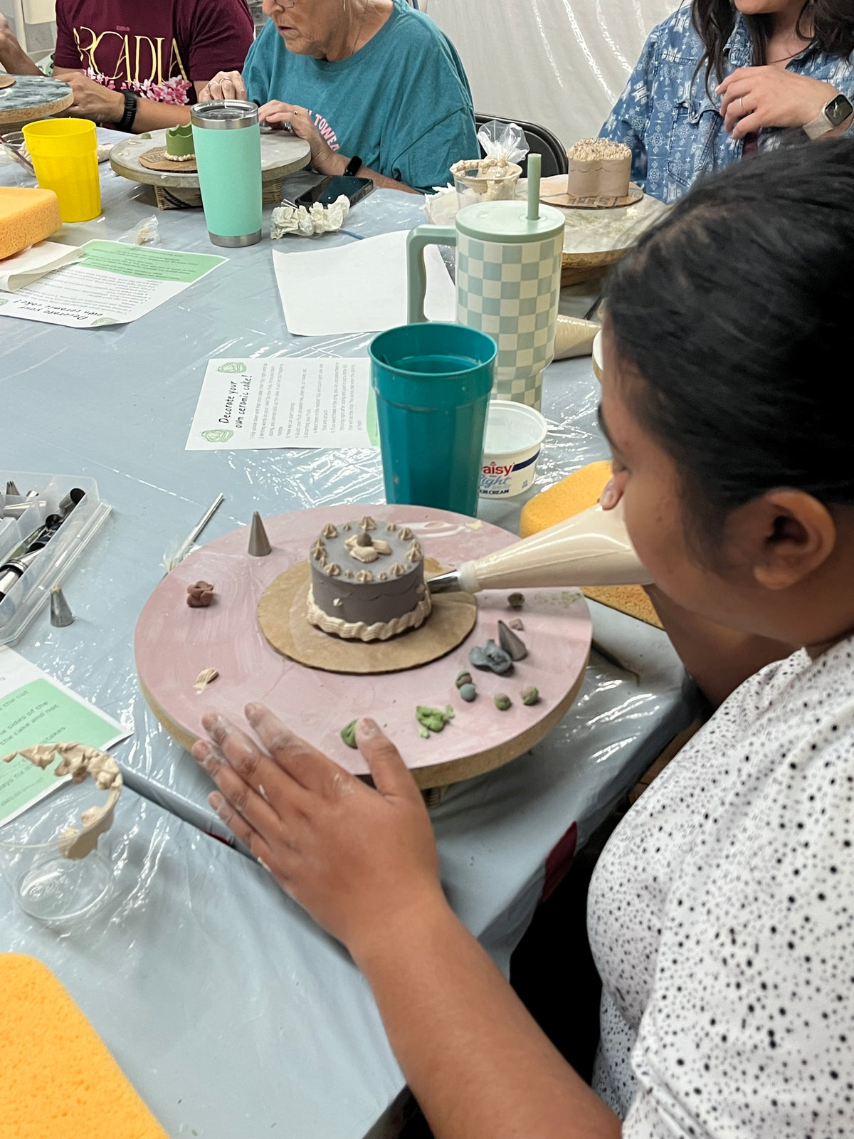 October Ceramic Workshop at the Chicken Farm Art Center