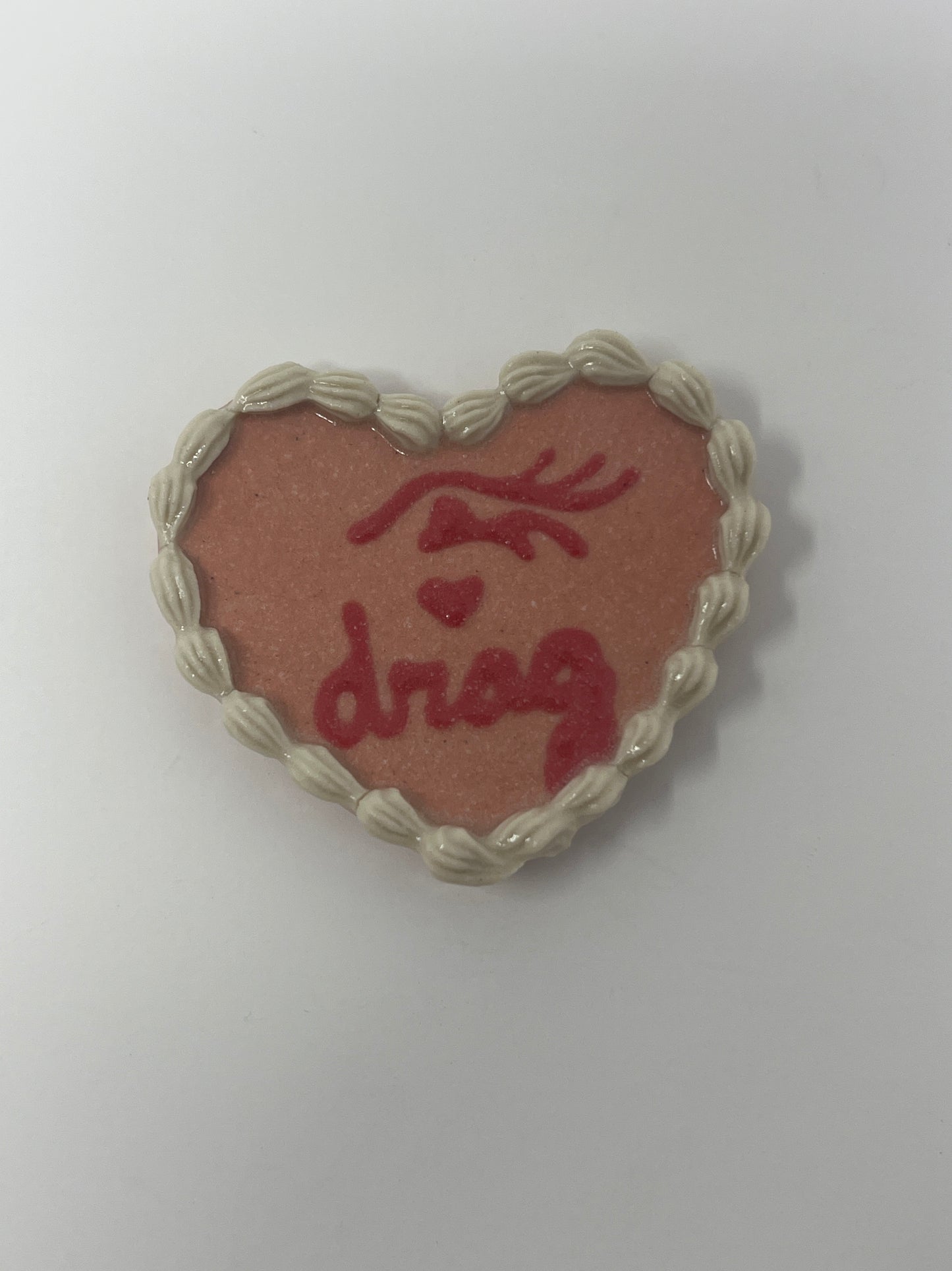 Eye Love Drag Flat Cake Magnets