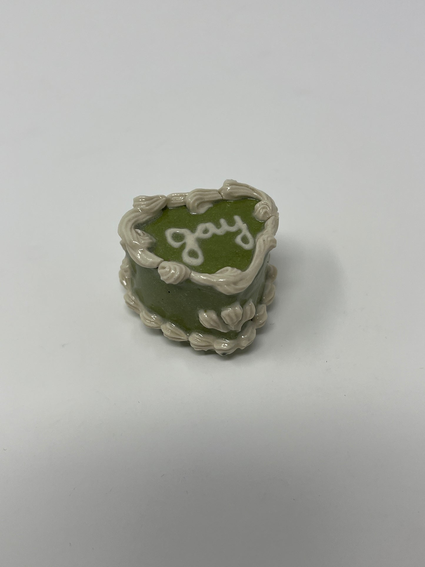 Mini Green Cake Magnets