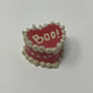 Mini Boo! Cake Magnets