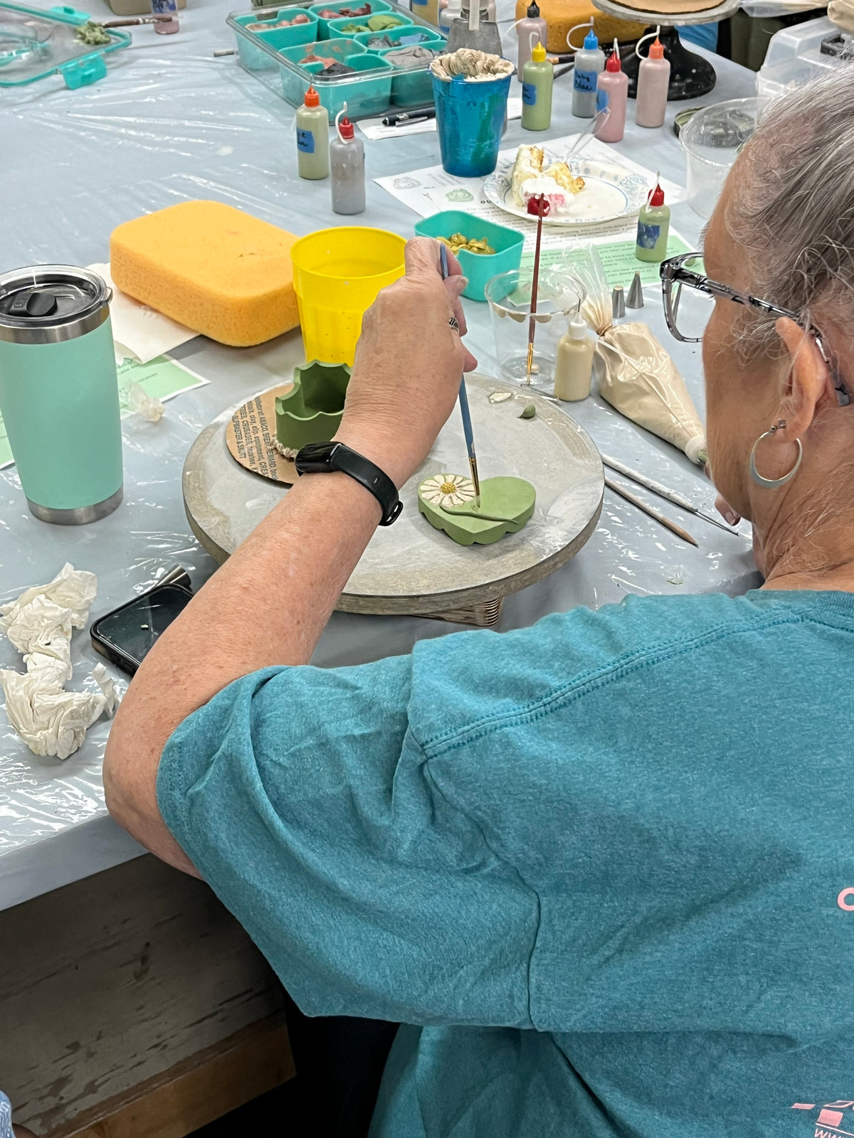 October Ceramic Workshop at the Chicken Farm Art Center