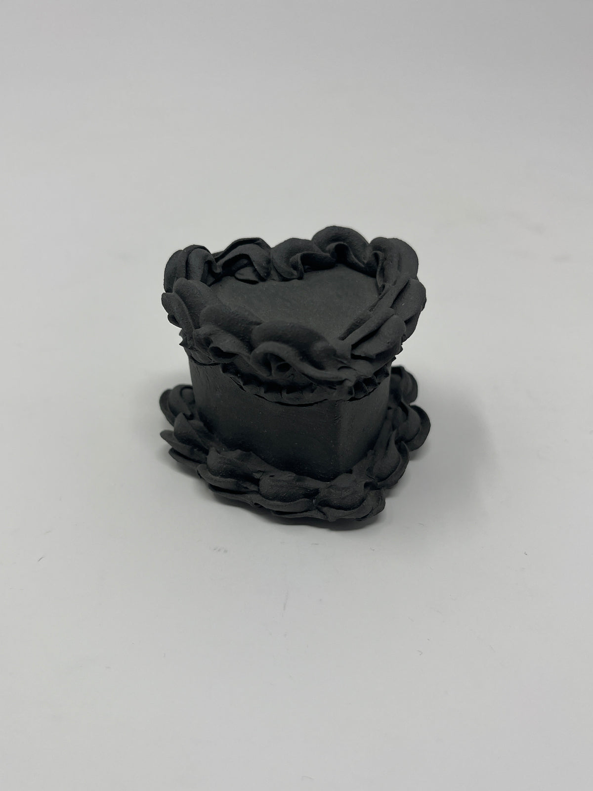 Matte Black Ring Box