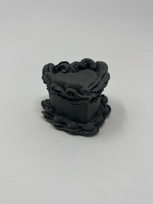 Matte Black Ring Box