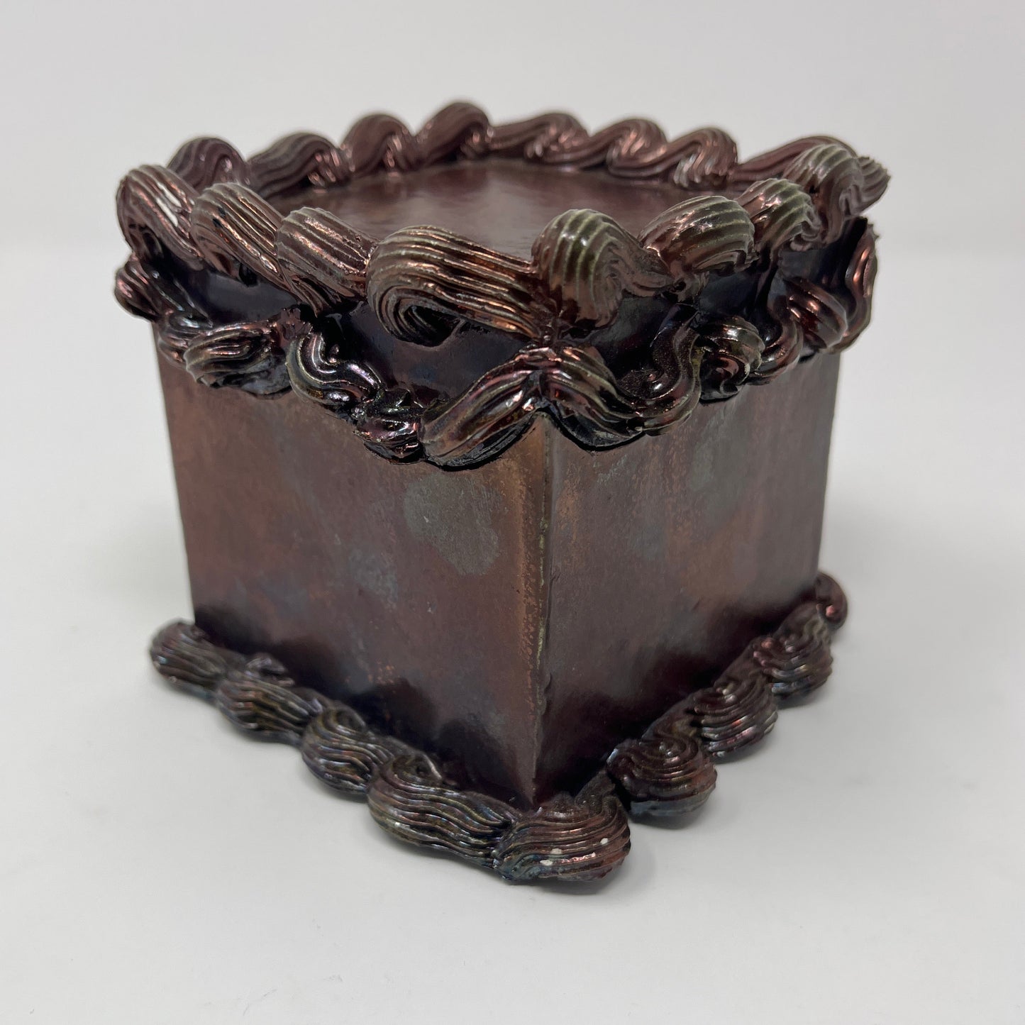 Copper Cake Trinket Box