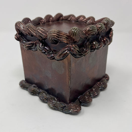 Copper Cake Trinket Box