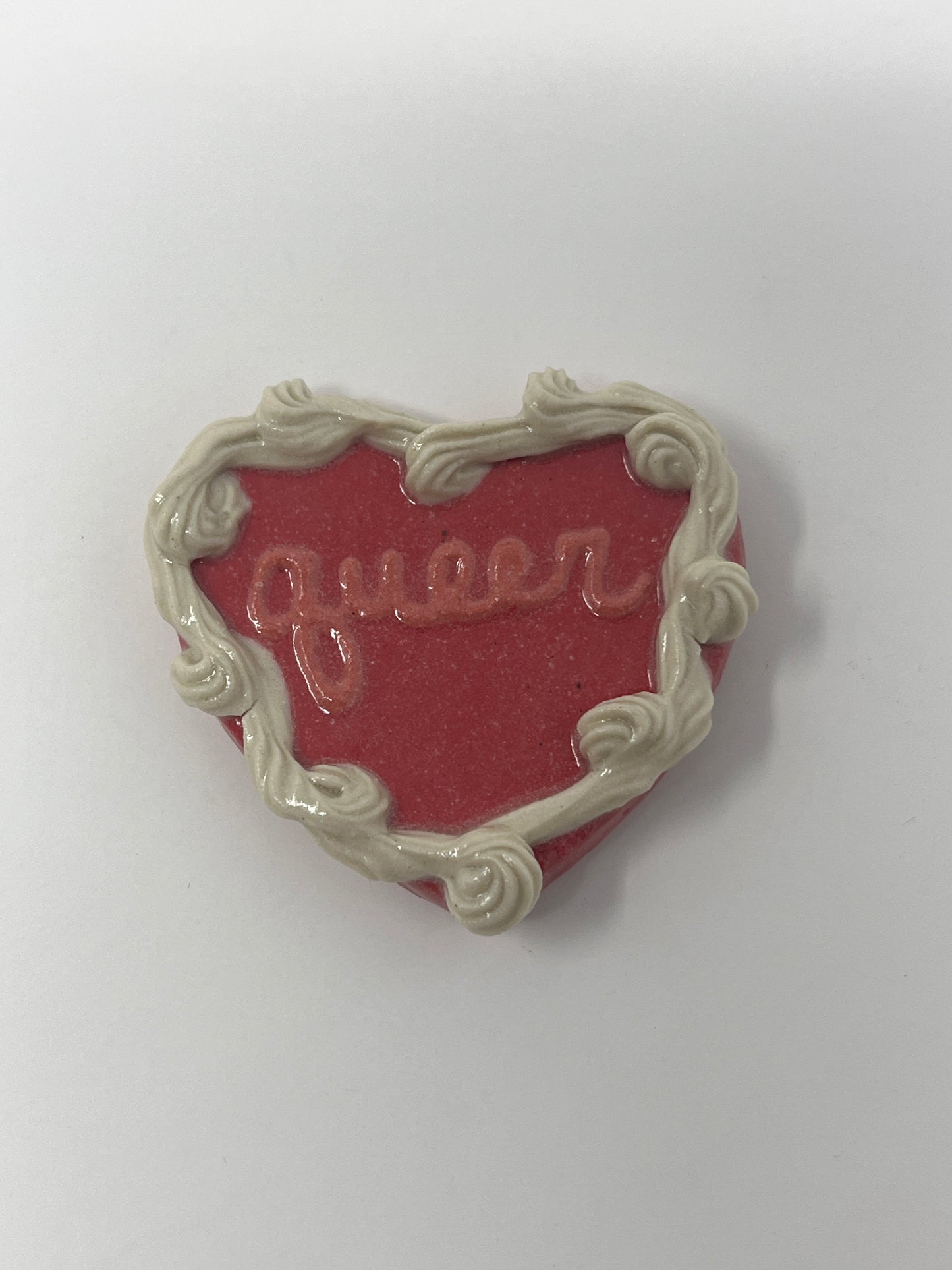 Queer Flat Cake Magnets