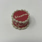 Mini Red Velvet Cake Magnets