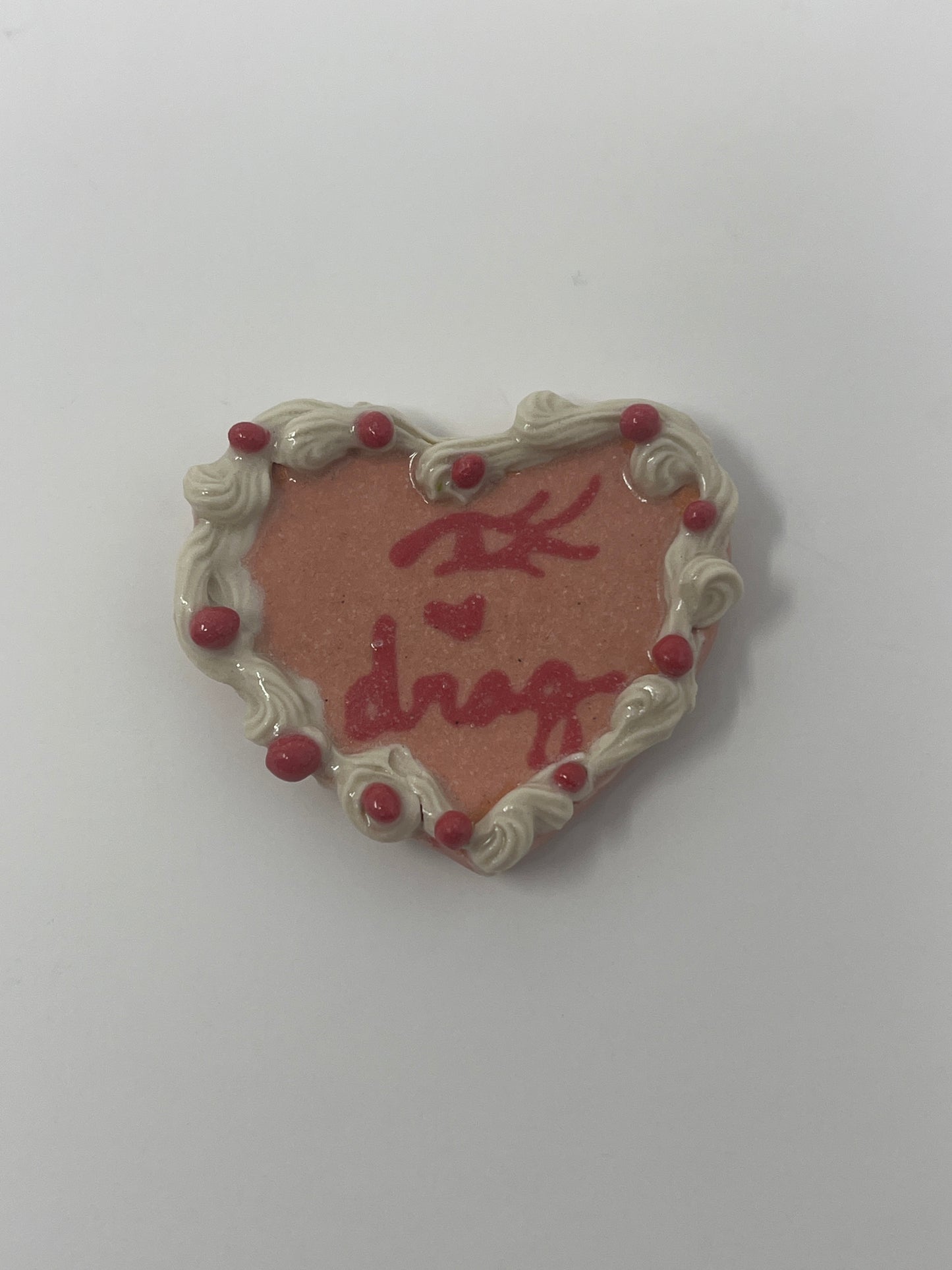 Eye Love Drag Flat Cake Magnets