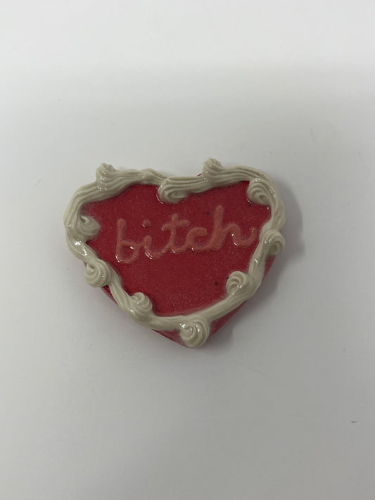 Bitch Flat Cake Magnets