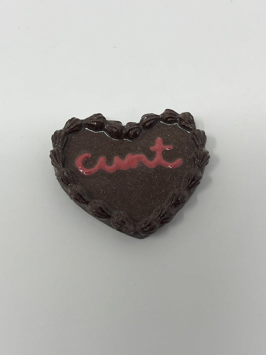 Cunt Flat Cake Magnets