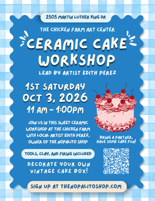 October Ceramic Workshop at the Chicken Farm Art Center