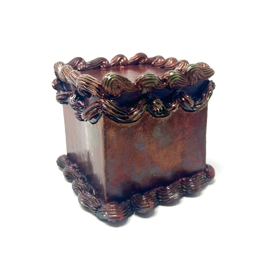 Copper Cake Trinket Box