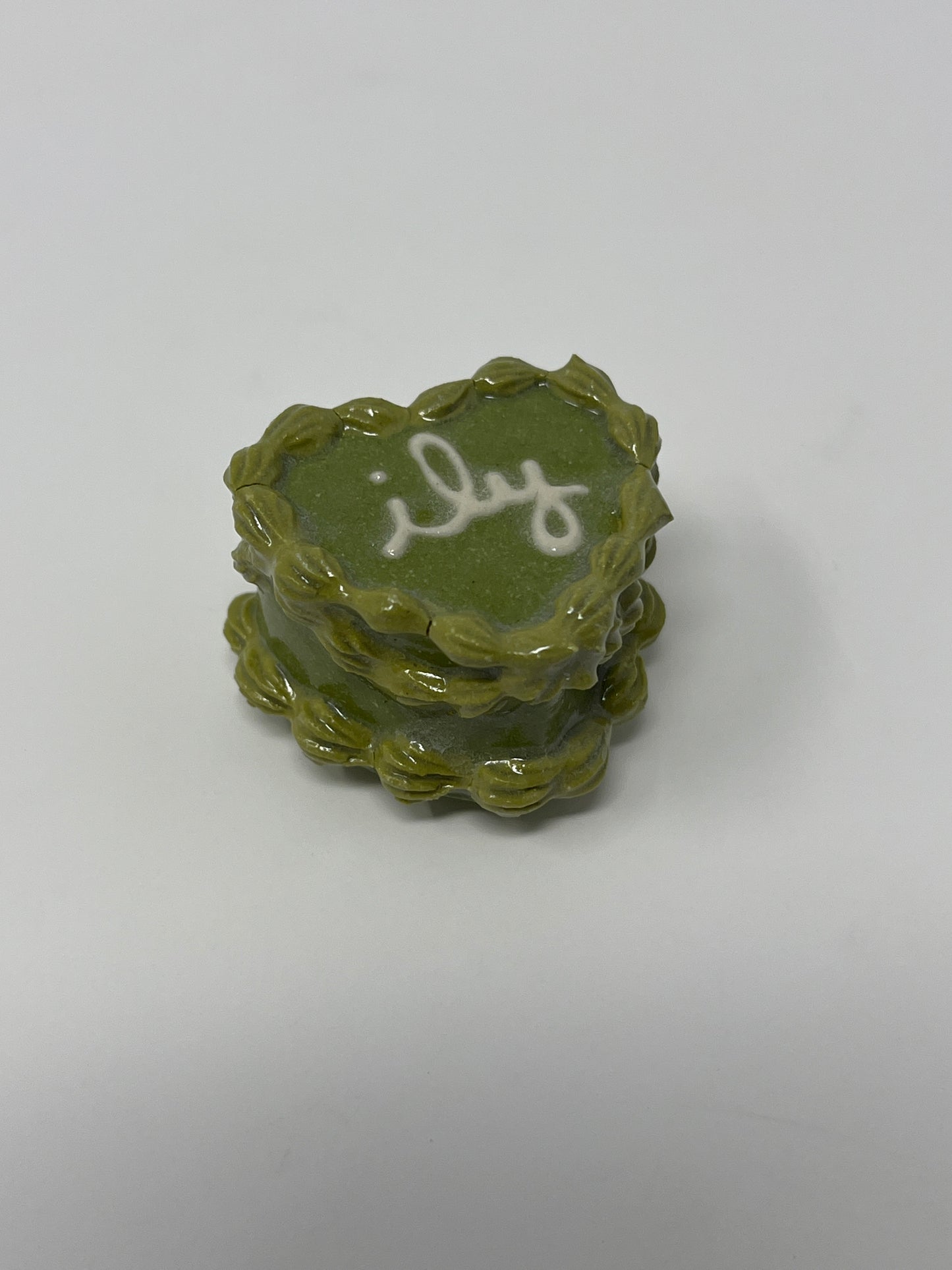 Mini Green Cake Magnets