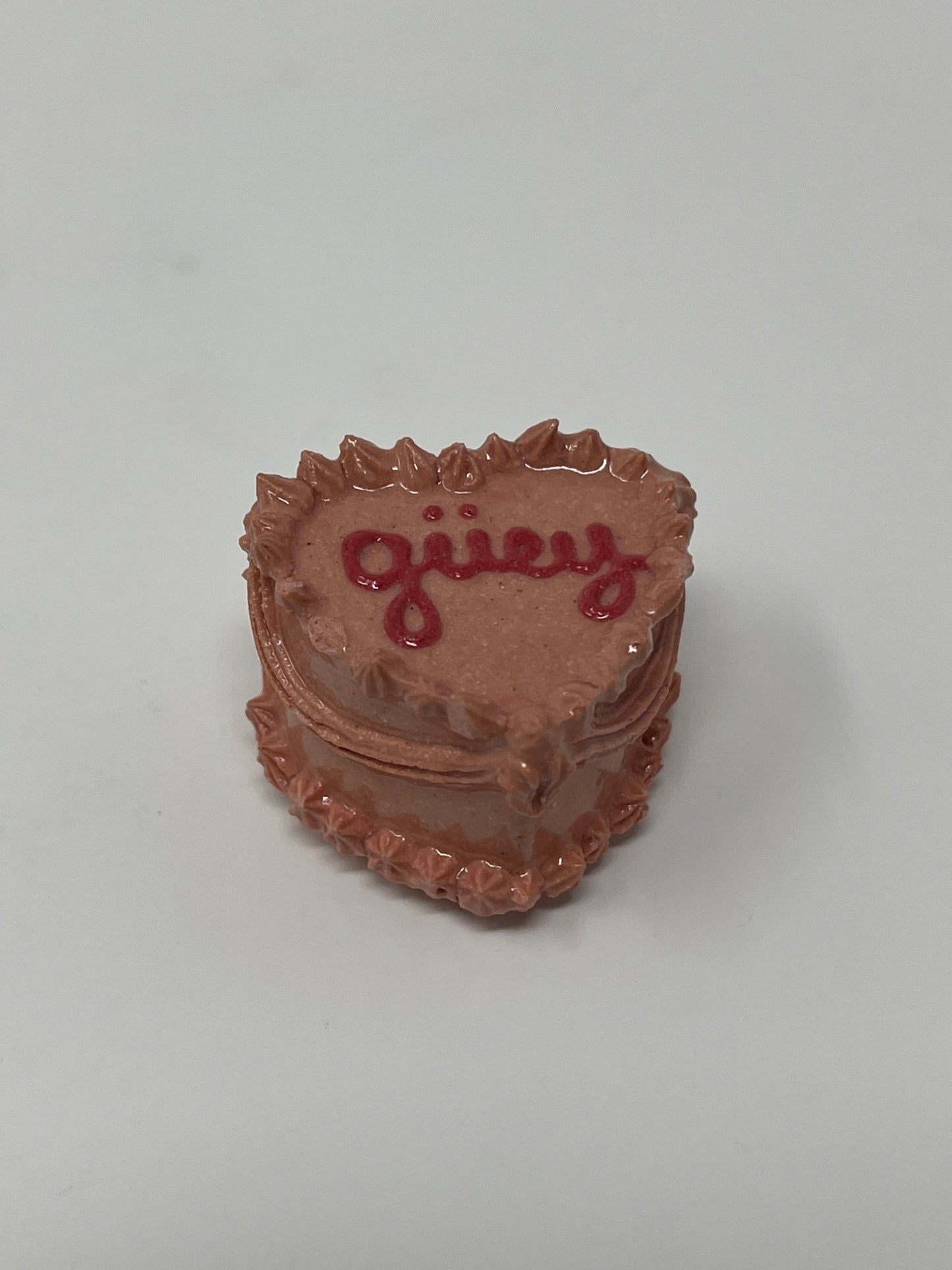 Mini Cake Pink Magnets