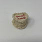 Mini Vanilla Cake Magnets