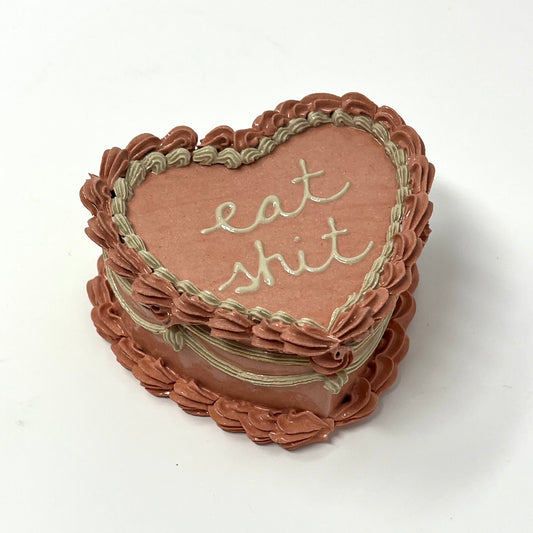 Eat Shit Heart Trinket Box