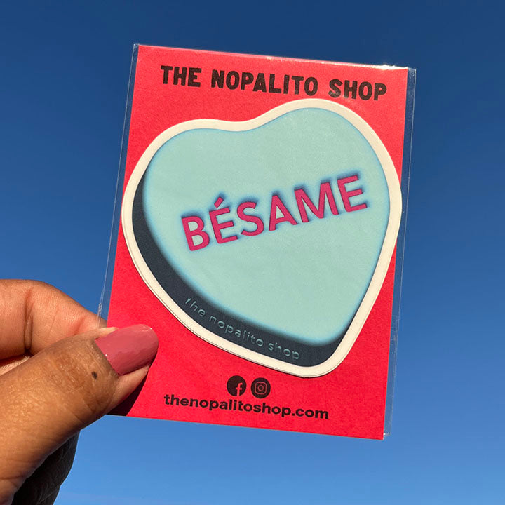 Bésame Vinyl Sticker