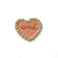 Pink Flat Cake Magnets